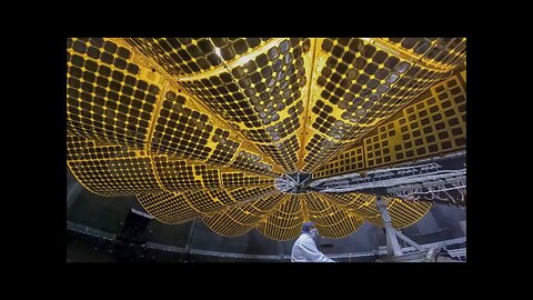 The solar arrays of NASA's Lucy Mission have been extended further.