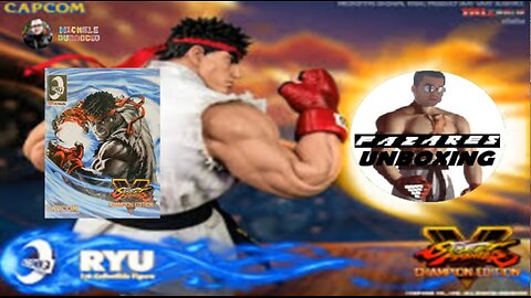 IT 12:12 / 25:38 Fazares Unboxing - RYU STREET FIGHTER V: CHAMPION EDITION ICONIQ STUDIOS TBLEAGUE