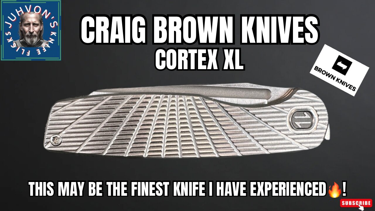 Cortex XL - Craig Brown Knives. Just Wow.....