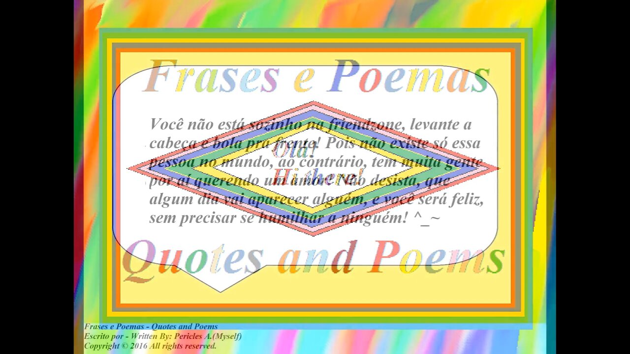 Você não está sozinho na friendzone, levante a cabeça e bola pra frente! [Frases e Poemas]