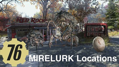 Fallout 76 MIRELURK Locations Guide fallout76 daily challenge- kill a Mirelurk