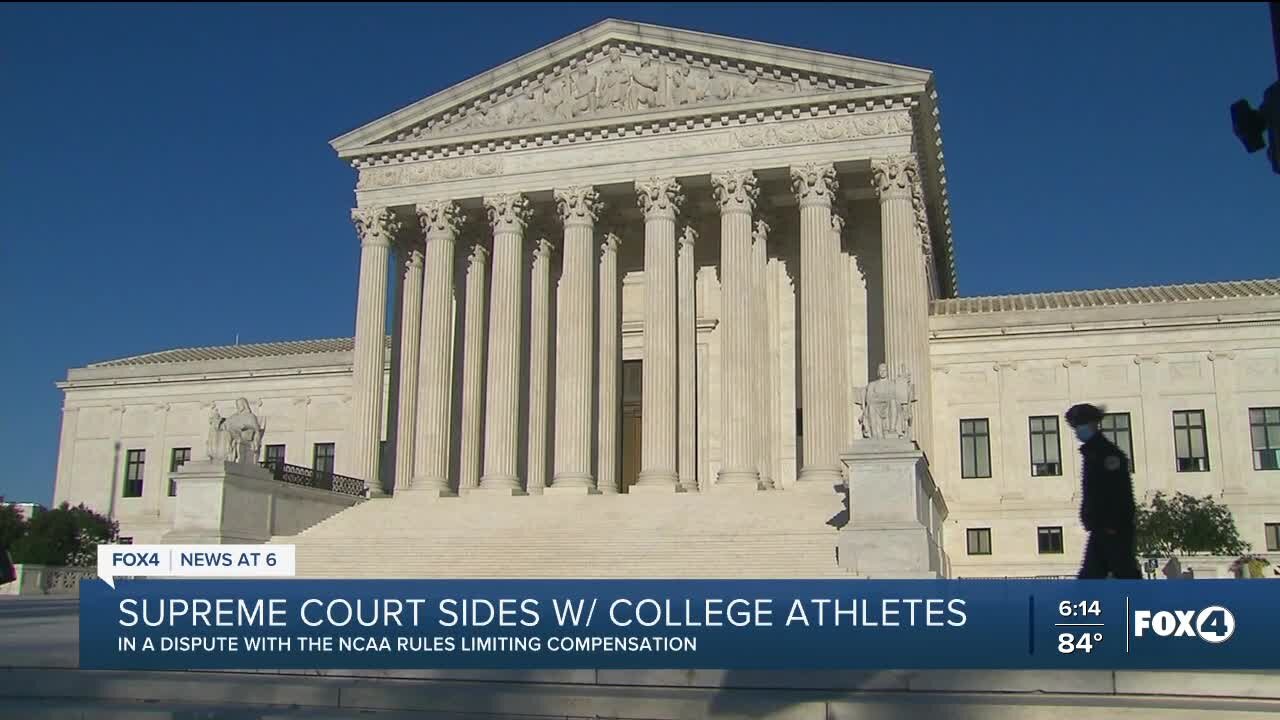 High court sides with ex-athletes in NCAA compensation case