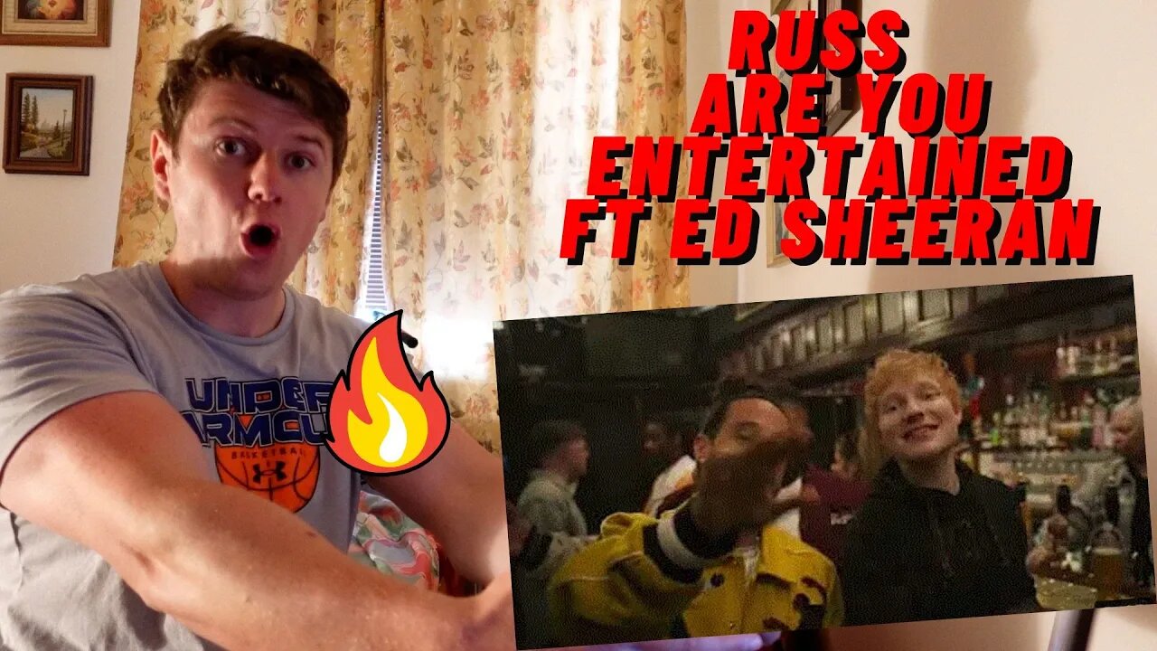 Russ - Are You Entertained (Feat. Ed Sheeran) Official Video ((INSANE GUY IRISH REACTION!!))