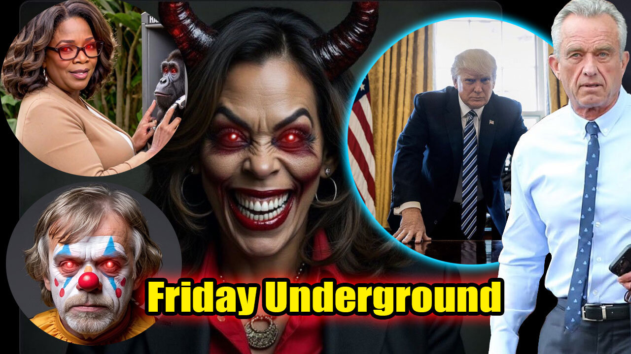 Friday Underground! DNC and Evils Exposed! RFK Jr Joins Trump!?