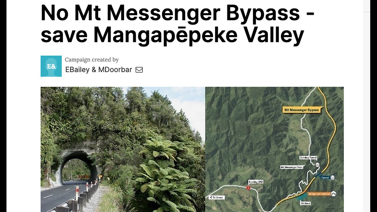 The controversial documentary NZTA forced off the internet | Mount Messenger Bypass Documentary