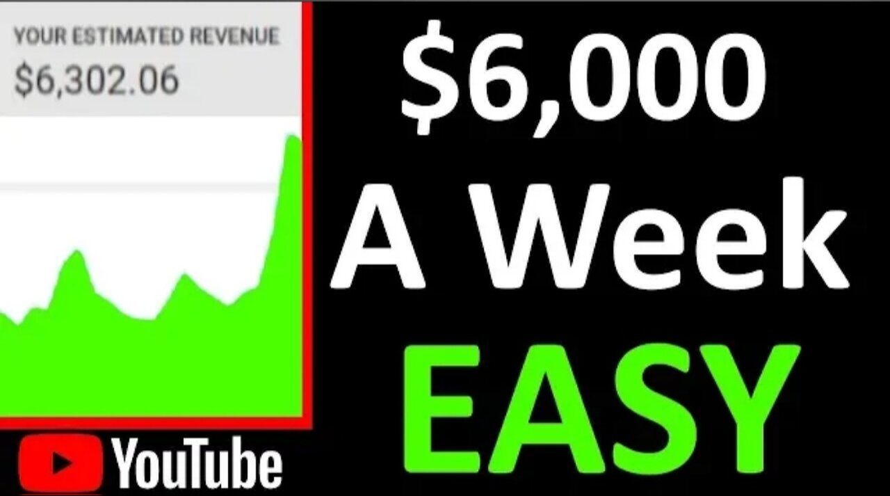 How to Make Money on YouTube Without Making Videos ($6K a Week)