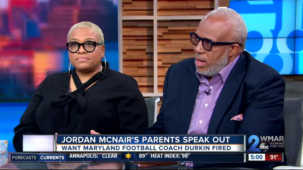 Jordan McNair's parents speak out