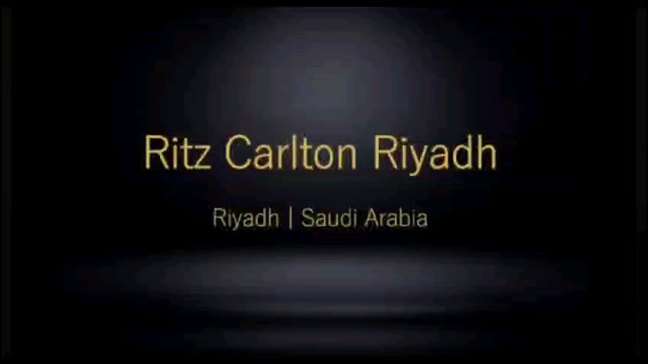 RITZ CARLTON RIYADH SAUDI ARABIA