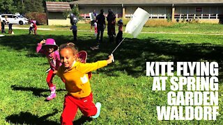 Kite Flying at Spring Garden Waldorf