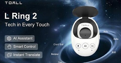 L-Ring 2: ChatGPT-Powered Ring for Control, Translate & More