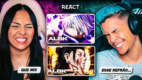 2 EM 1: ALBK - Satoru Gojo + Suguru Geto | [React em Casal] 🔥