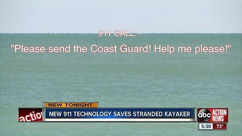 New technology helps Pinellas officials rescue capsized kayaker off Indian Rocks Beach coast