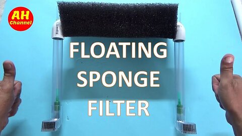 How To DIY Floating Sponge Filter