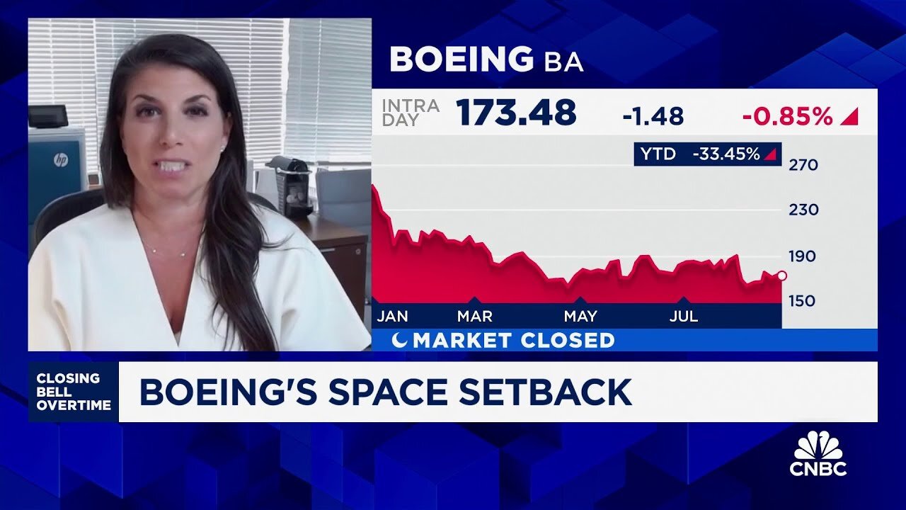 Jefferies' Sheila Kahyaoglu talks Boeing's latest blow with NASA