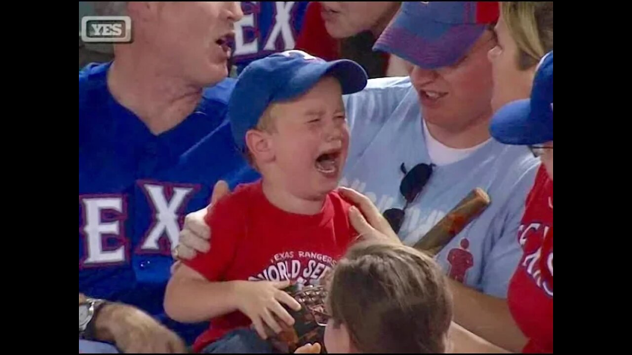 Sports Fans Stealing Ball from Kids (HD)