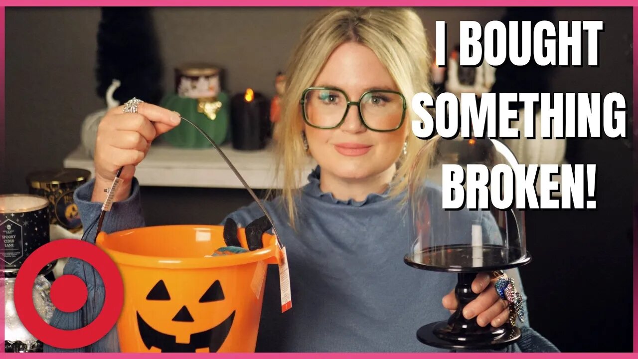 TARGET DOLLAR SPOT Haul! | PLus HOBBY LOBBY Haul | #target #halloween #targethaul #hobbylobby