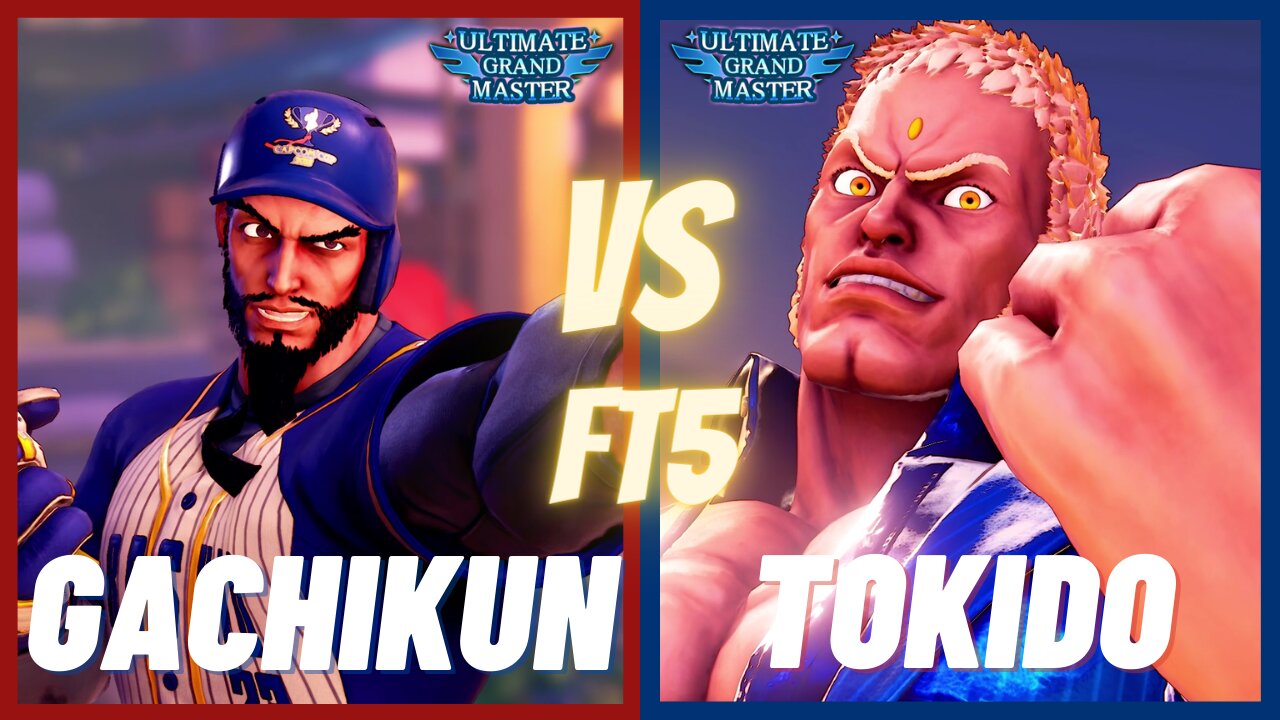 SFV CE 🌟 Gachikun (Rashid) vs Tokido (Urien) FT5 🌟 SF5