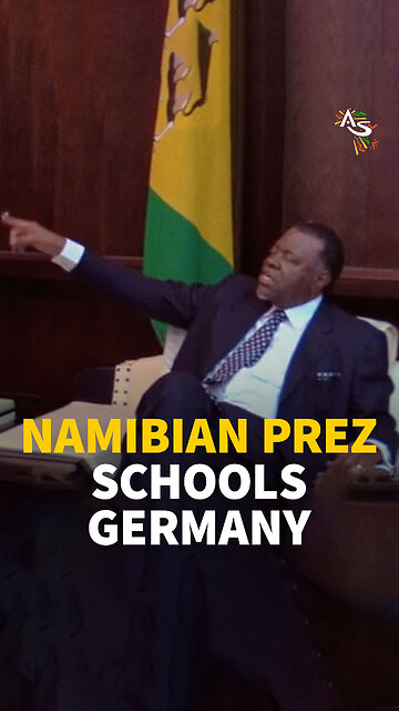 NAMIBIAN PREZ SCHOOLS GERMANY