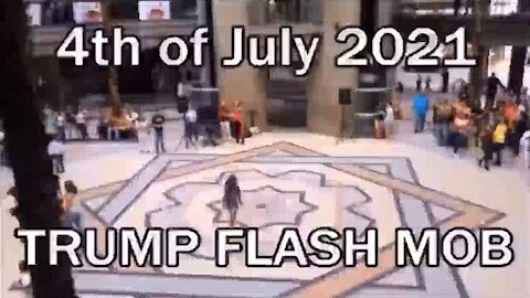 TRUMP FLASH MOB 4th of July 2021