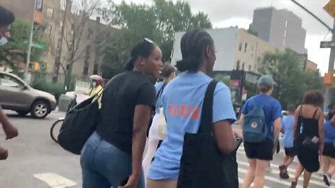 The 718 Justice for Nico Rally and March hosted @courtinnovation @67clergycouncil_ @67clergycouncil