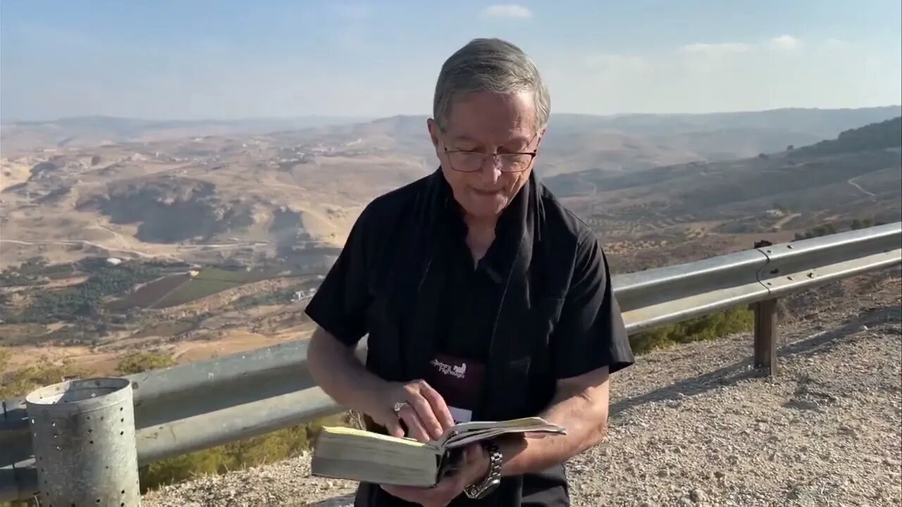 Desde el Monte Nebo, Jordania - Padre Pedro Nuñez