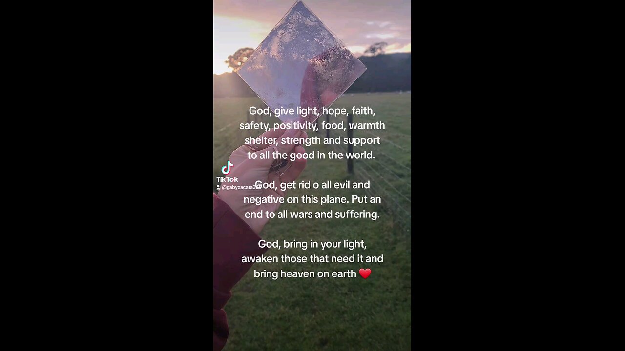 A prayer for the Earth ❤️