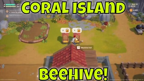 Coral Island Bee Hive Guide