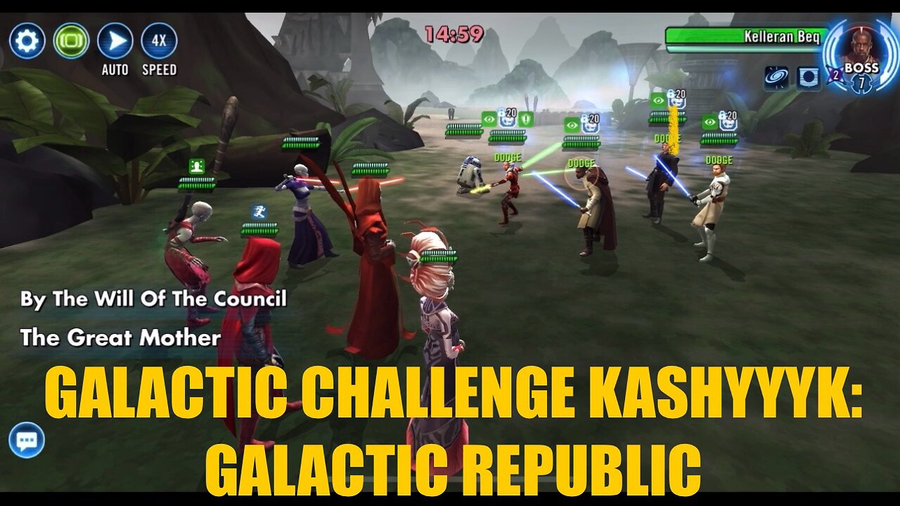 Galactic Challenge Recap: Kashyyyk Galactic Republic | One Team, Max Crate but SLOW