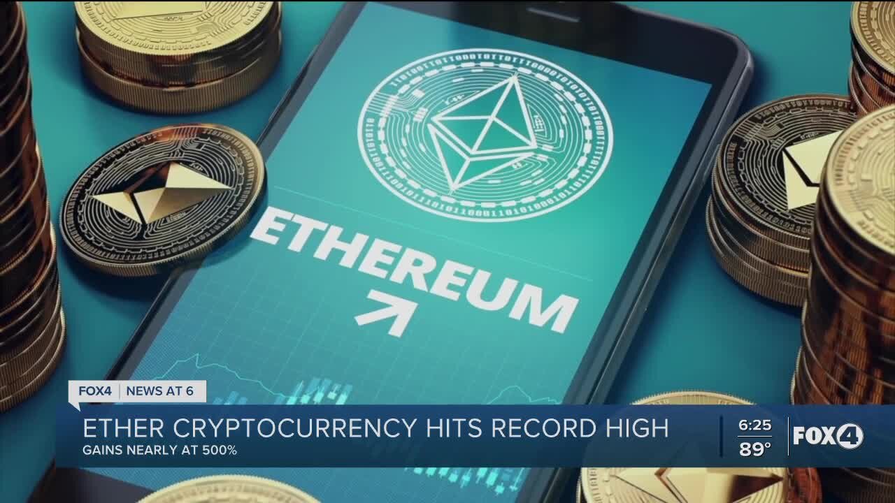 Cryptocurrency hits record high