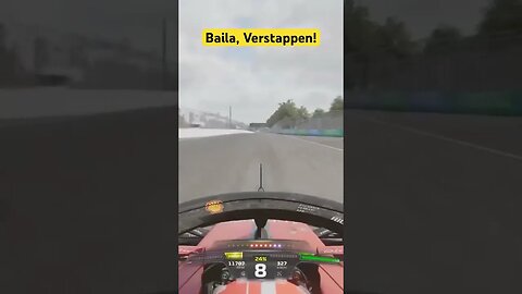 BAILA, VERSTAPPEN! #automobilismovirtual #f1game #f123game #shorts #short #youtubeshorts