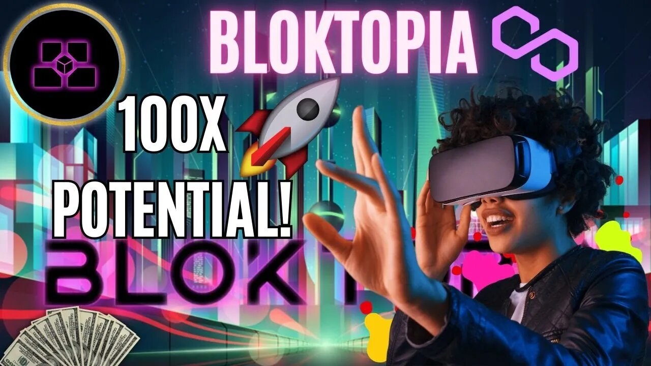 LIVE! Bloktopia LAND Sale backed by Polygon | BLOK Coin 100X Metaverse future