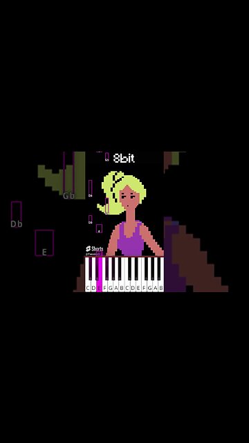 Barbie Girl but every time more and more bits (@musicoscinicos) - Octave Piano Tutorial