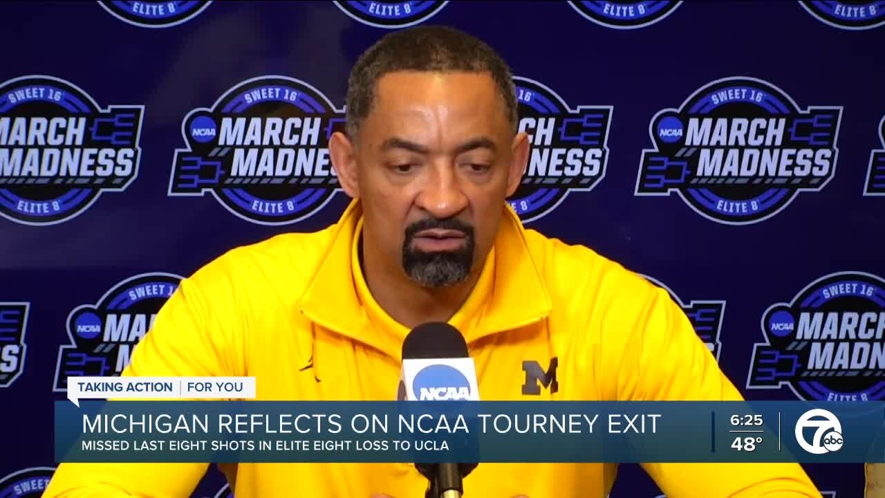 Howard, Brooks reflect on Michigan's NCAA Tournament exit