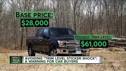 Avoiding trim level sticker shock