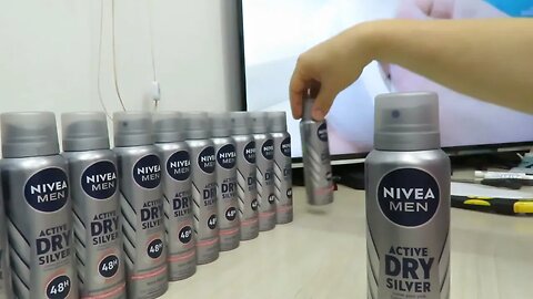 12x Desodorante Nivea Silver Protect Aerosol 91g