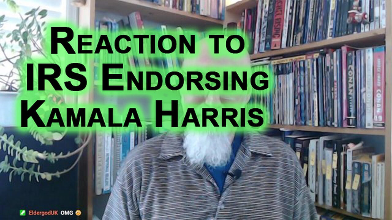 Reaction to IRS Endorsing Kamala Harris for US Elections [REACTION VIDEO]