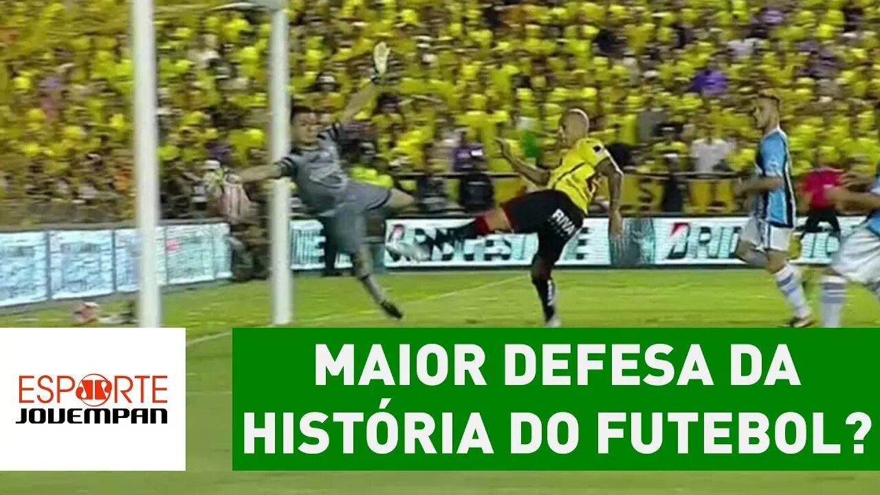 DEFESA de GROHE foi a MAIOR da HISTÓRIA do FUTEBOL?