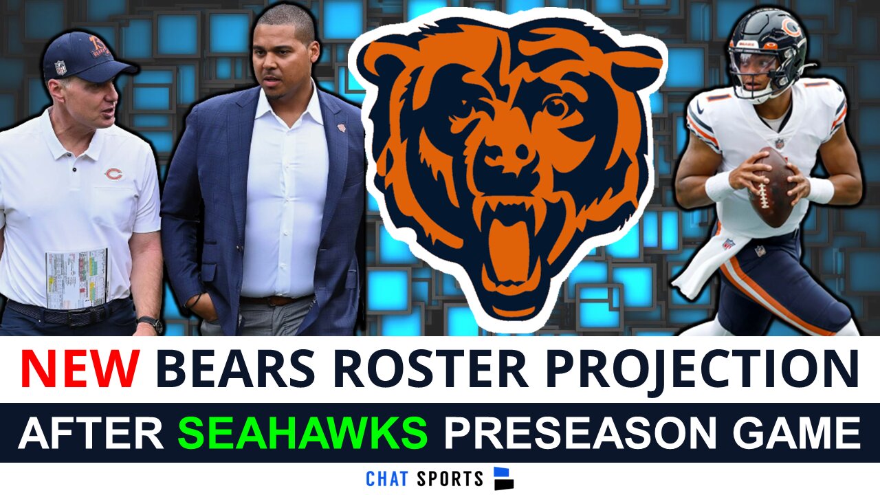 RUMBLE: UPDATED Chicago Bears Roster Projection Through NFL Preseason Week 2