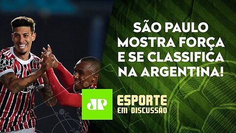 São Paulo VOLTA a ENCANTAR e AVANÇA na Libertadores | Atlético-MG TIRA o Boca | ESPORTE EM DISCUSSÃO