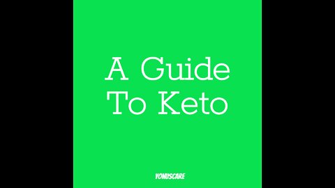 A Guide To Keto