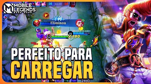 ESSE HERÓI TA PERFEITO PRA CARREGAR NA RANKED | MLBB