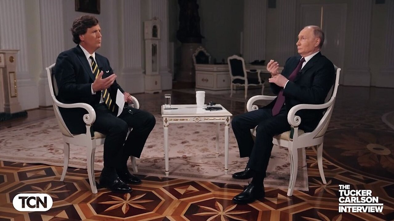 FINALLY! Tucker Carlson: The Vladimir Putin Interview (ACTUAL COMPLETE INTERVIEW)