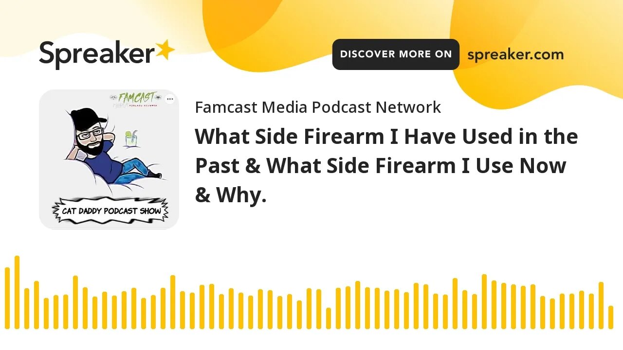 What Side Firearm I Have Used in the Past & What Side Firearm I Use Now & Why.