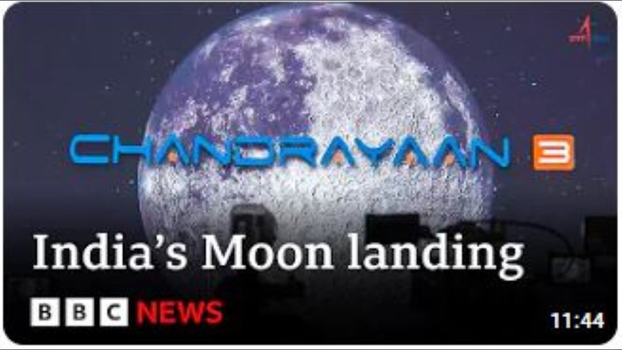 India Moon landing: Chandrayaan-3 spacecraft lands near south pole - BBC News