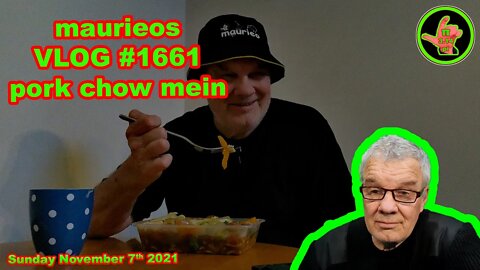 maurieos VLOG #1661 pork chow mein