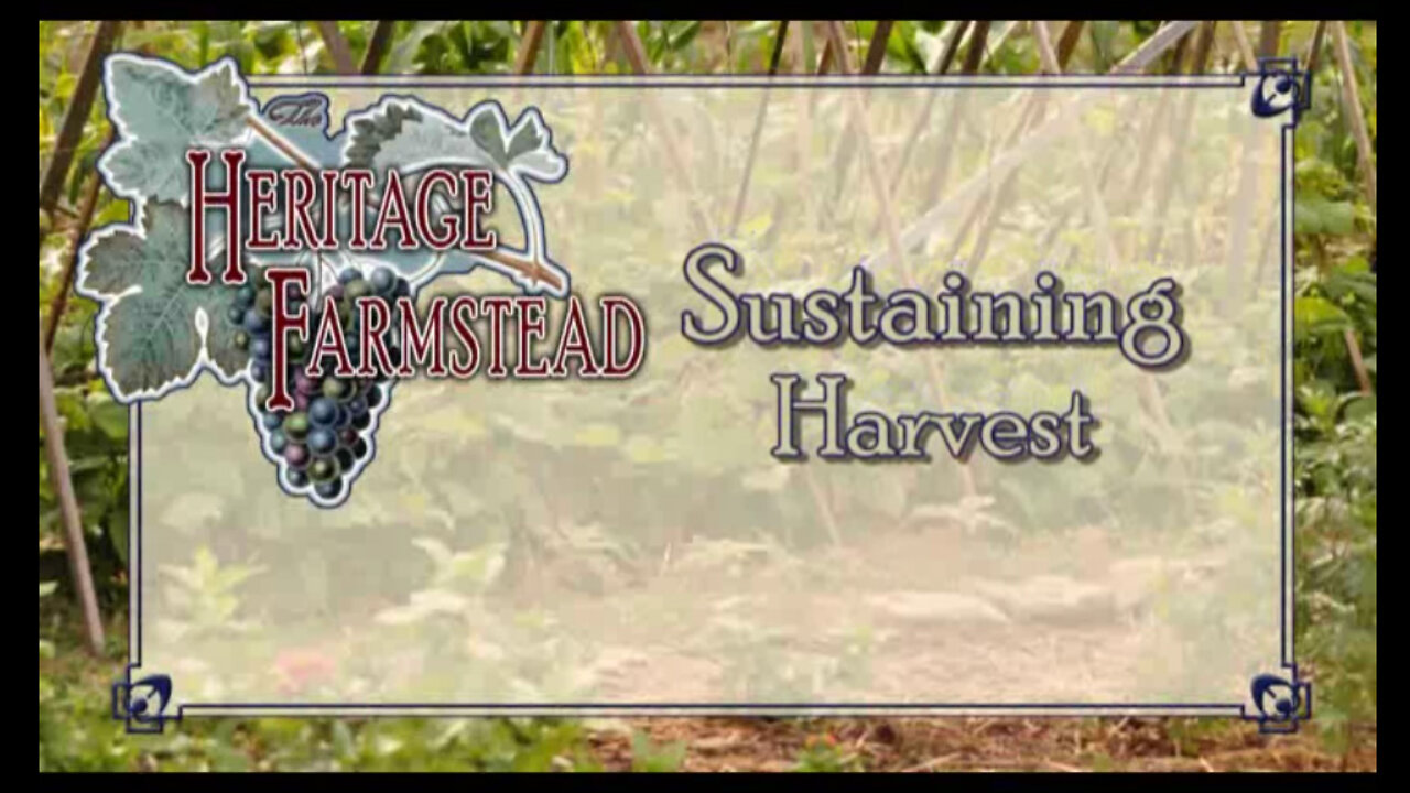 Sustaining Harvest 2010