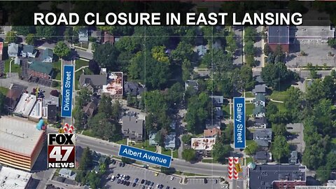 Albert Avenue to close in East Lansing this week