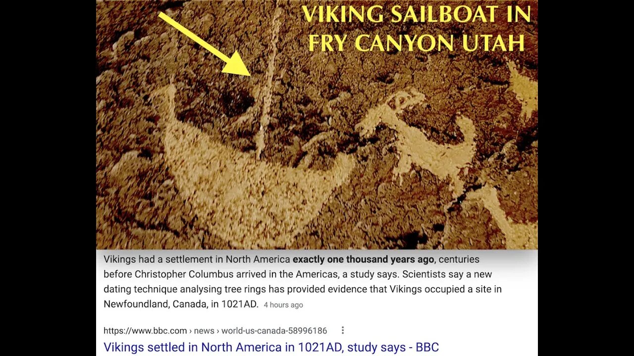 Proof Vikings in America 1000 Years Ago, Before Christopher Columbus, Right Again!