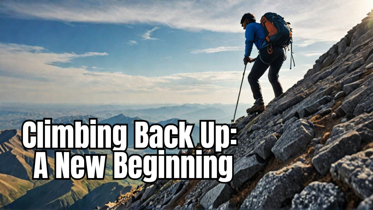 Climbing back up: A New Beginning.