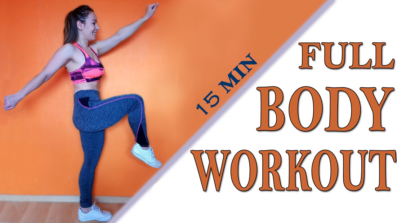 ⭐ 15 MIN Full Body Home Workout | No Equipment ⭐